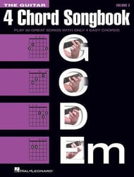 The Guitar 4 Chord Songbook, Vol. 2 Guitar and Fretted sheet music cover